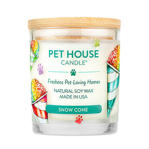 Pet House Candle Snow Cone