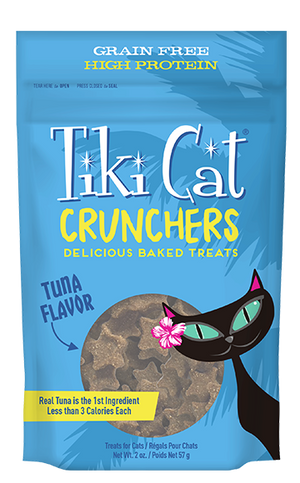 Tiki Pet Crunchers Cat Treat - Tuna Flavor