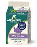 Answers Frozen Raw Detailed Turkey for Cats