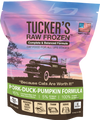 Tuckers Pork-Duck-Pumpkin Frozen Raw Cat Food