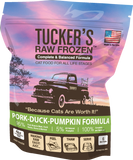 Tuckers Pork-Duck-Pumpkin Frozen Raw Cat Food