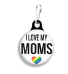Franny B Good - I Love My Moms Pride Collar Charm