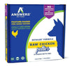 Answers Frozen Raw Chicken Formula for Dogs