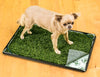 PoochPads Indoor Turf Potty Pads PLUS ™ w/ Connectable Tray/Pad