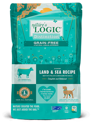 Nature's Logic Distinction Grain-Free Canine Land & Sea Recipe