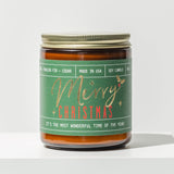 Soy & Sass Merry Christmas Soy Candle