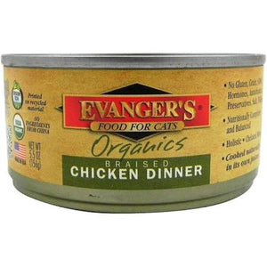 Evangers Organics Chicken Cat Food 5.5oz