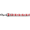 Mirage Canadian Flag in Swirls Collars & Leashes